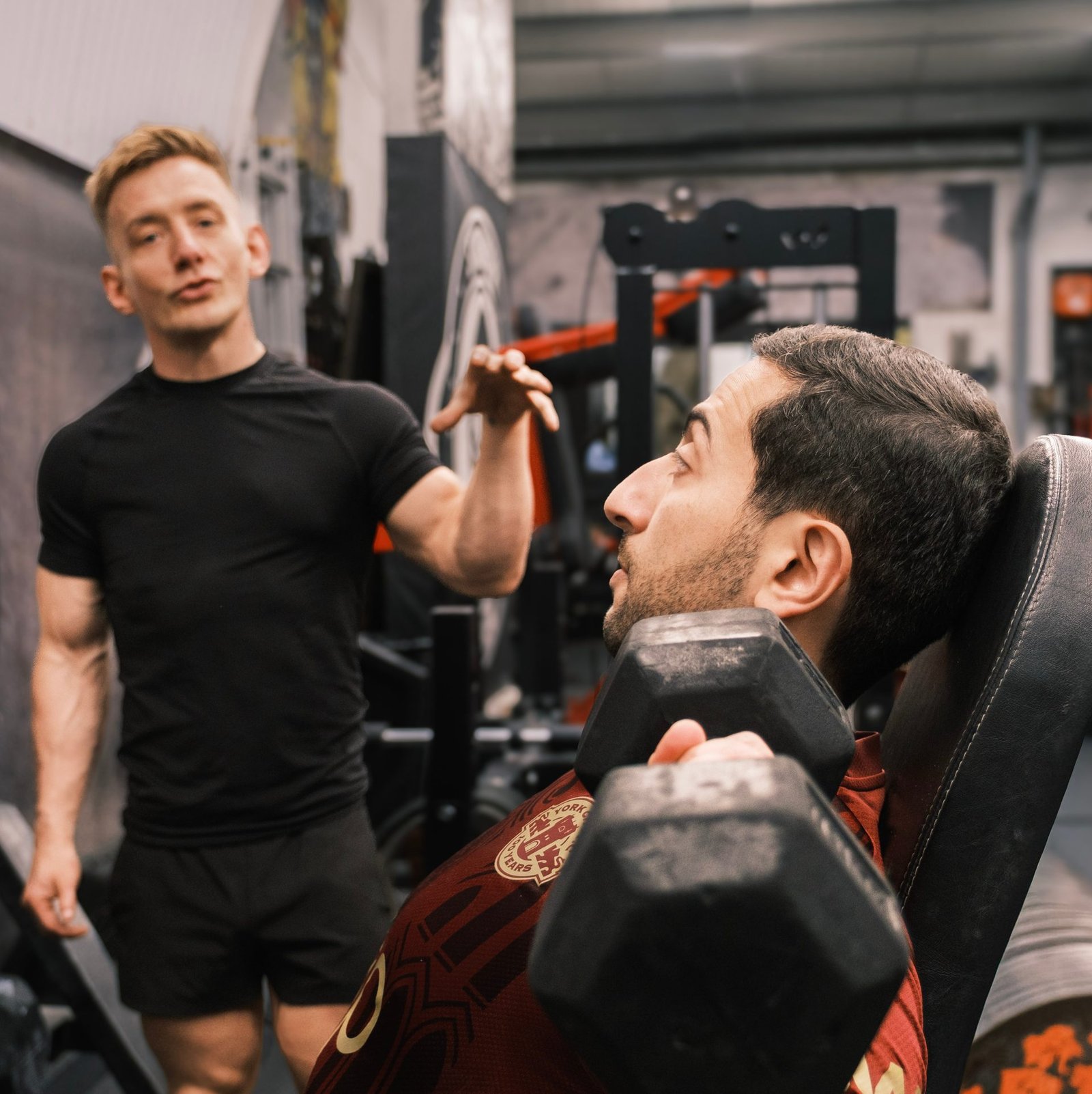 Personal training session at the Commando Temple, Deptford