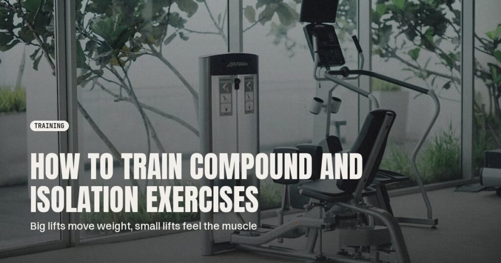 How to Train Compound and Isolation Exercises