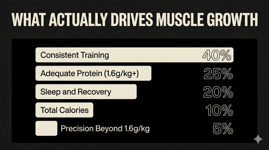 what actually drives muscle growth